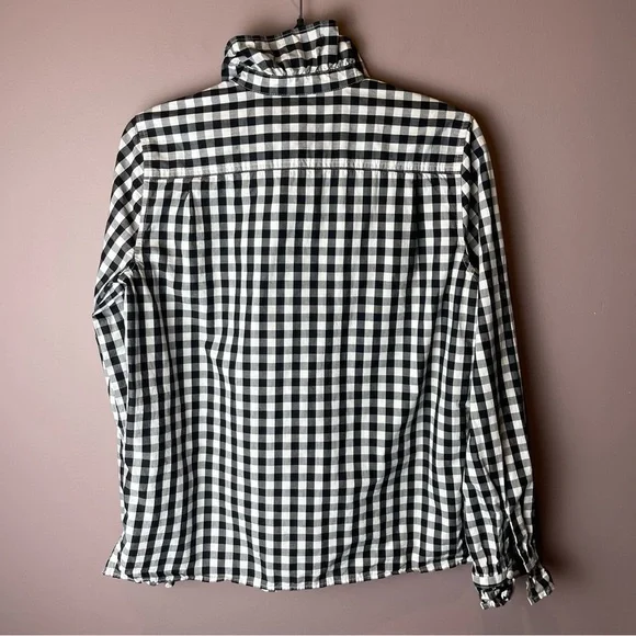 J Crew Cottage cotton poplin top gingham BP623 (2023 style) - Picture 9 of 14